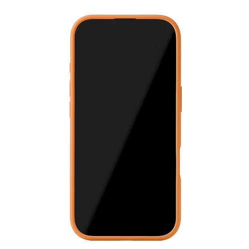 Чехол защитный uBear Touch Mag Case для iPhone 17, MagSafe совместимый, силикон, софт-тач, оранжевый