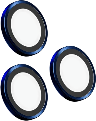 Стекло защитное uBear Nano Lens Shield для iPhone 17 Pro/Pro Max, синие