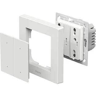 Выключатель Aqara Light Switch H2 EU WS-K08D 2 клавиши (белый)