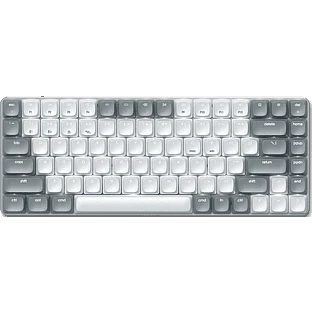 Клавиатура механическая с подсветкой Satechi SM1 Slim Mechanical Backlit Bluetooth Keyboard - русская раскладка. Цвет: светло-серый