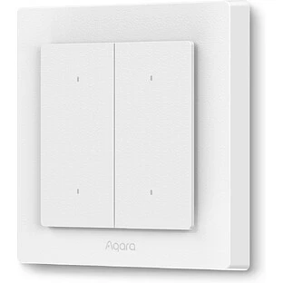Выключатель Aqara Light Switch H2 EU WS-K08D 2 клавиши (белый)