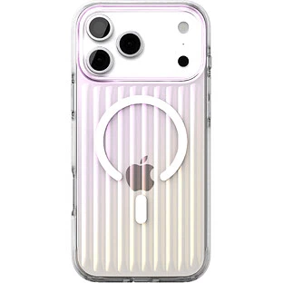 Чехол защитный VLP Pulse Case с MagSafe для iPhone 17 Pro Max, перламутровый