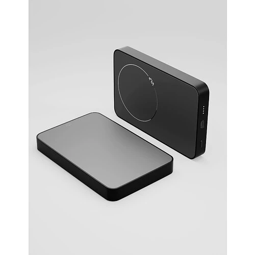 Аккумулятор внешний VLP Diamond Energy MagSafe, Qi2, 10000 mAh, USB-C, черный титан