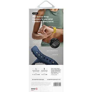 Ремешок Uniq для Apple Watch 49-40 mm FLUO Silicone Rubber Soft Sand
