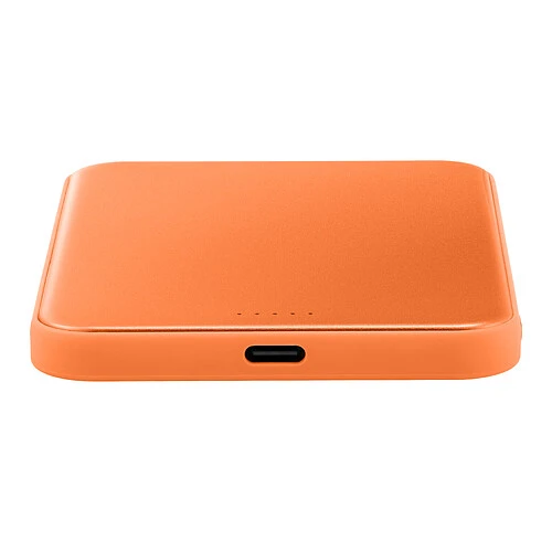 Внешний аккумулятор uBear Strike Power bank 5 000 mAh, PD30W, Qi2.2, оранжевый