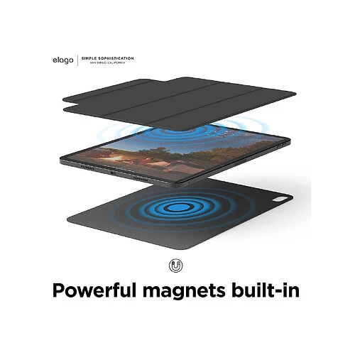Чехол Elago для iPad Air 10.9 (2020/22 4/5th)/11 (М2-М4) Magnetic Folio Dark Grey