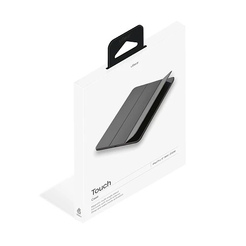 Чехол uBear Touch case для iPad Pro 11" (M4 | M5), магнитный, soft-touch, темно-серый
