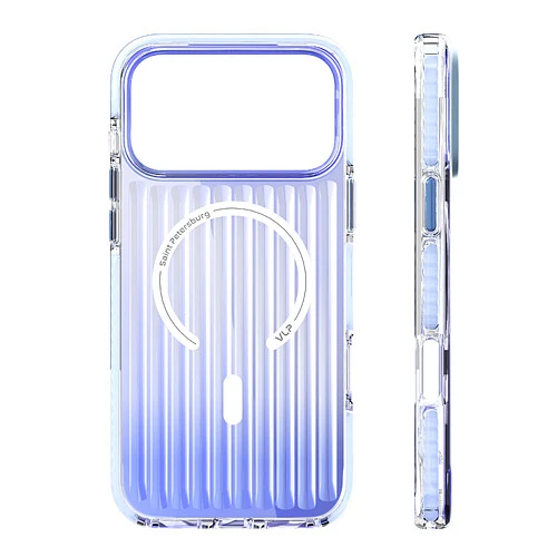 Чехол защитный VLP Pulse Case с MagSafe для iPhone 17 Pro Max, синий