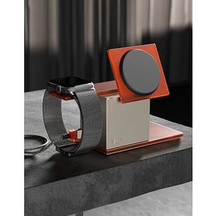 Беспроводное зарядное устройство VLP NEO Qi2.2 4 в 1, Amber Gray