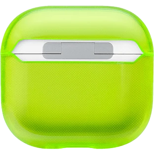 Чехол защитный uBear Tone для Airpods 4, TPU, лайм