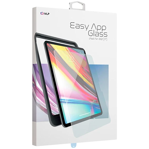 Стекло защитное VLP Easy App Glas для iPad Air M2-M4 (11'') с аппликатором