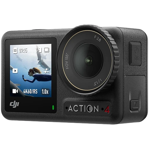 Экшн-камера DJI Osmo Action 4 Adventure Combo 1xCMOS 12 Mpix серый/черный