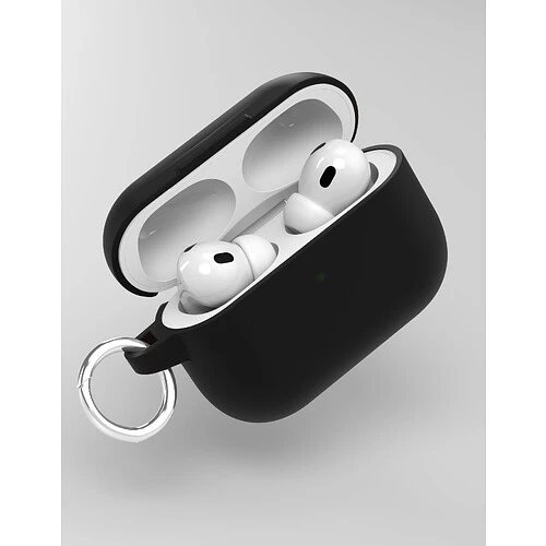Чехол силиконовый VLP Grase Case для AirPods Pro 3, черный