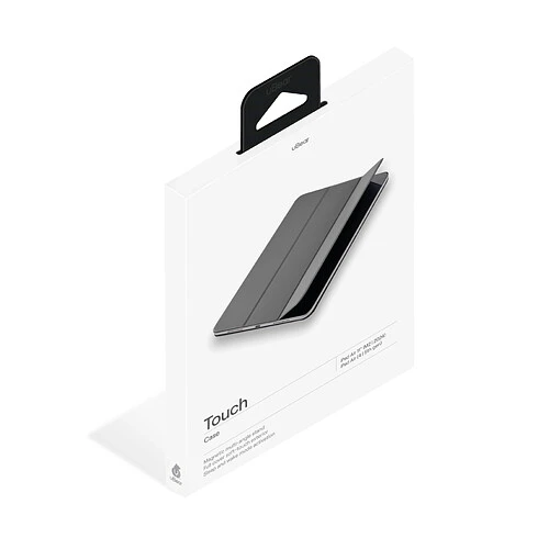 Чехол защитный uBear Touch Case, iPad Air 11'' (M2/M3), магнитный, софт-тач, темно-серый