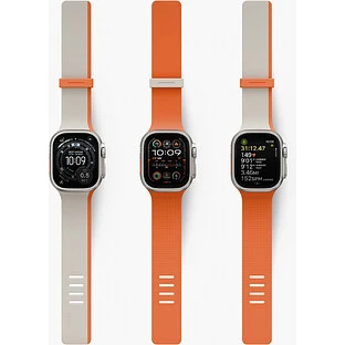 Ремешок Uniq для Apple Watch 49/46/45/44 mm Revix IV Clay/Volt Orange