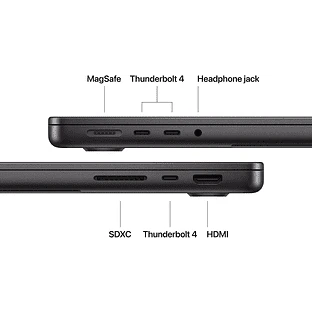 MacBook Pro 14", M5 Pro (15C CPU/16C GPU), 24GB, 1TB, Черный космос