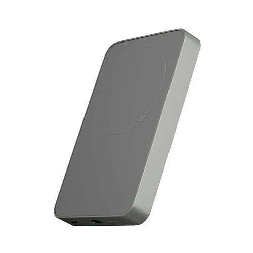 Аккумулятор внешний VLP Diamond Energy MagSafe, Qi2, 10000 mAh, USB-C, натуральный титан