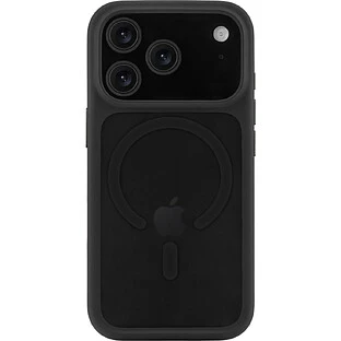 Чехол защитный uBear Shade Case для iPhone 17 Pro, MagSafe совместимый, усиленный, силк-тач, черный