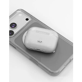 Чехол силиконовый VLP Grase Case для AirPods Pro 3, матовый прозрачный