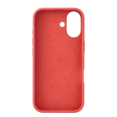Чехол защитный uBear Touch Mag Case для iPhone 17, MagSafe совместимый, силикон, софт-тач, коралловый