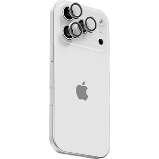 Стекло защитное uBear Nano Lens Shield для iPhone 17 Pro/Pro Max, серебристое