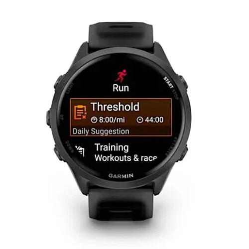 Умные часы Garmin Forerunner 570, 47 мм, Slate Grey Aluminium with Translucent Black/Black Band