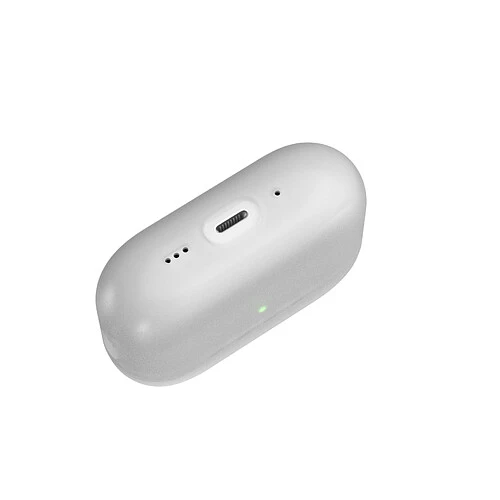 Чехол силиконовый VLP Grase Case для AirPods Pro 3, матовый прозрачный