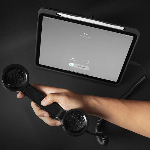 NATIVE UNION POP PHONE, телефонная трубка USB-C, цвет: чёрный