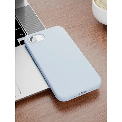 Чехол защитный VLP Aster Case с MagSafe для iPhone 16e/17e голубой