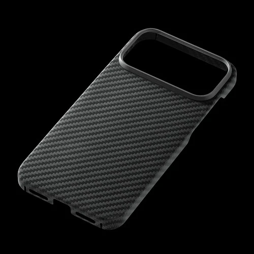 Чехол защитный uBear Supreme Case для iPhone 17 Pro Max, ультратонкий, материал Кевлар, MagSafe совместимый, черный
