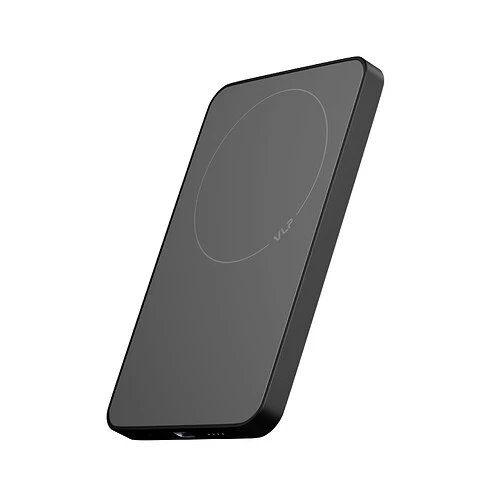 Аккумулятор внешний VLP Diamond Energy MagSafe, Qi2, 5000 mAh, USB-C, черный титан