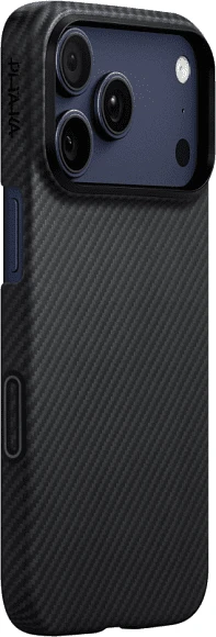 Чехол для телефона Pitaka Ultra-Slim для iPhone 17 Pro Max (600D Black/Grey Twill)