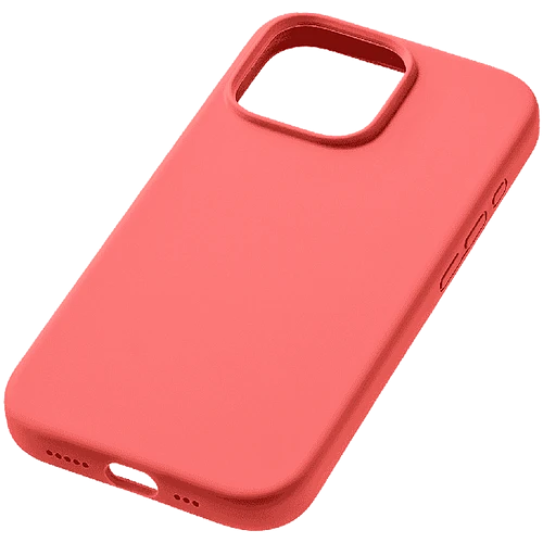 Чехол защитный uBear Touch Mag Case iPhone 16 Pro Max, софт-тач, коралловый