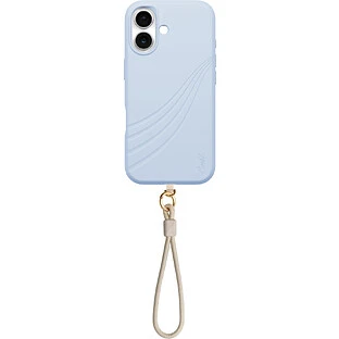 Чехол Uniq COEHL Serina для iPhone 17 Dewdrop Blue (MagSafe)