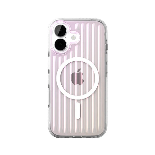 Чехол защитный VLP Pulse Case с MagSafe для iPhone 17, перламутровый