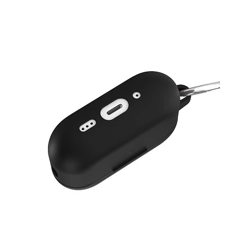 Чехол силиконовый VLP Grase Case для AirPods Pro 3, черный