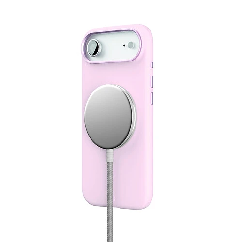 Чехол защитный VLP Aster Pro Case с MagSafe для iPhone Air, розовый