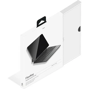 Чехол-клавиатура uBear FlexKey для iPad Pro 11" (M4 | M5), магнитная, soft-touch