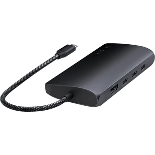 Адаптер Satechi USB-C Multiport Adapter 8K With Ethernet V3, Midnight