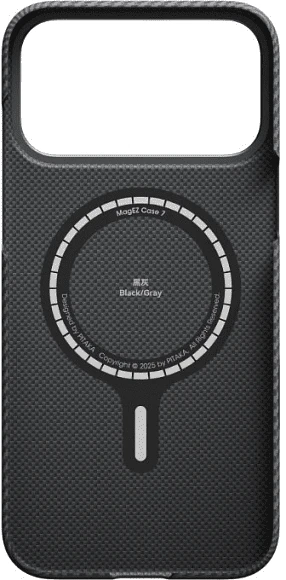 Чехол для телефона Pitaka Ultra-Slim для iPhone 17 Pro Max (600D Black/Grey Twill)