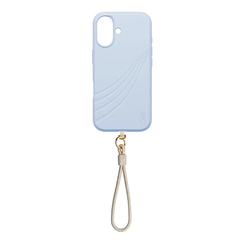 Чехол Uniq COEHL Serina для iPhone 17 Dewdrop Blue (MagSafe)