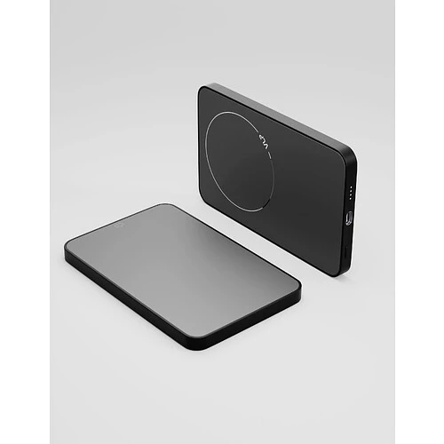 Аккумулятор внешний VLP Diamond Energy MagSafe, Qi2, 5000 mAh, USB-C, черный титан