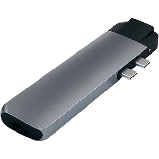 Хаб-адаптер Satechi Type-C Pro Hub Adapter with Ethernet, Space Gray