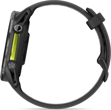 Умные часы Garmin Forerunner 970, Carbon Grey DLC Titanium with Black Case and Black/Translucent Whitestone Band